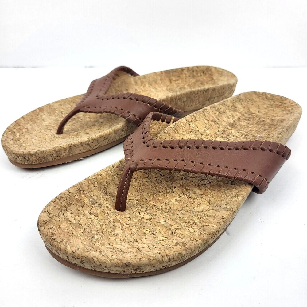 Jack Rogers Thelma Comfort Flip Flops Size 7 M